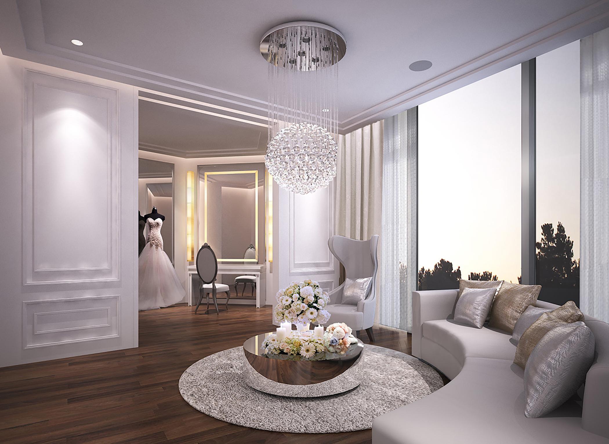 Dusit Thani Laguna Сінгапур Екстер'єр фото 3D interior visualization