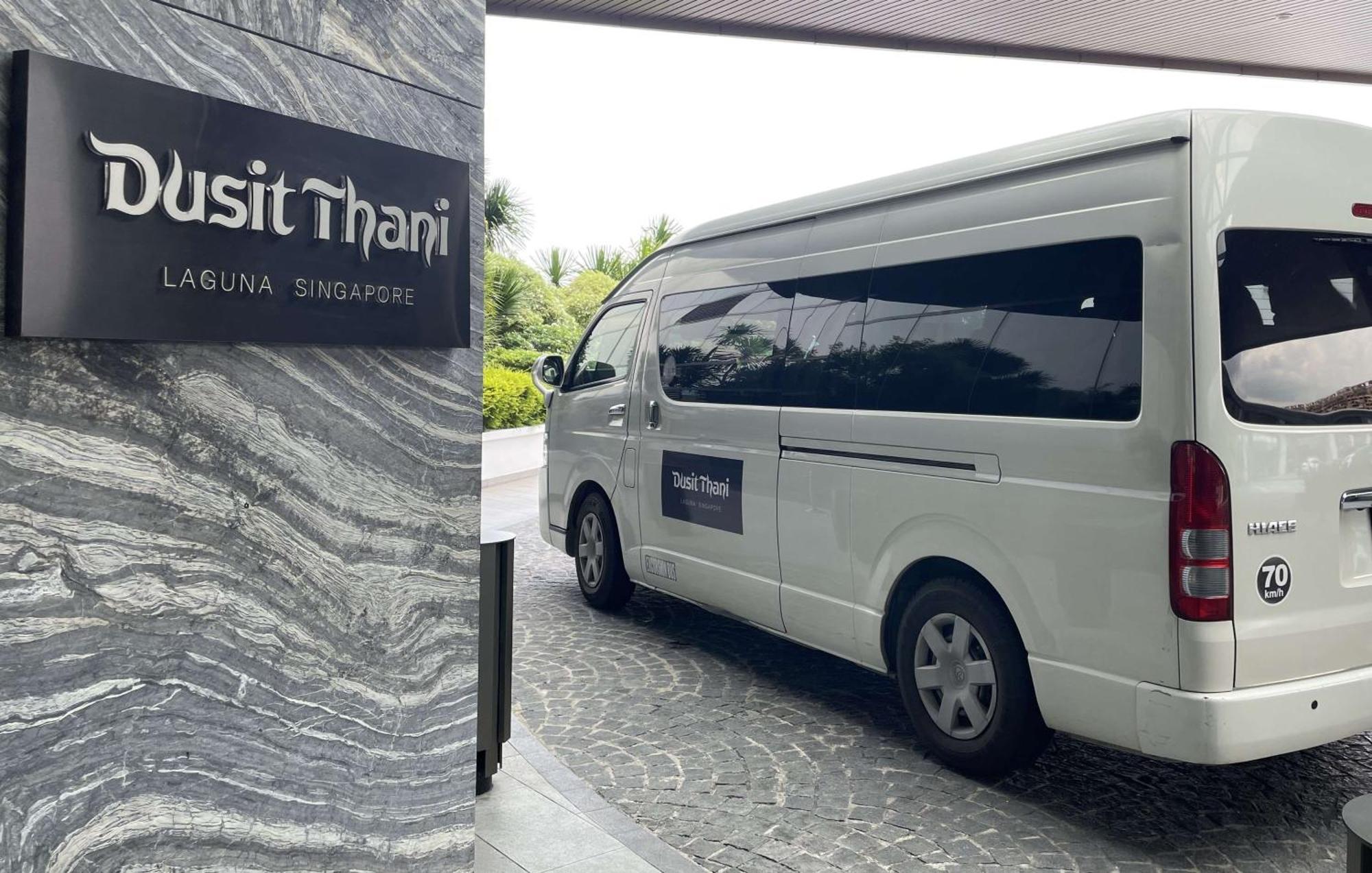 Dusit Thani Laguna Сінгапур Екстер'єр фото Shuttle Bus
